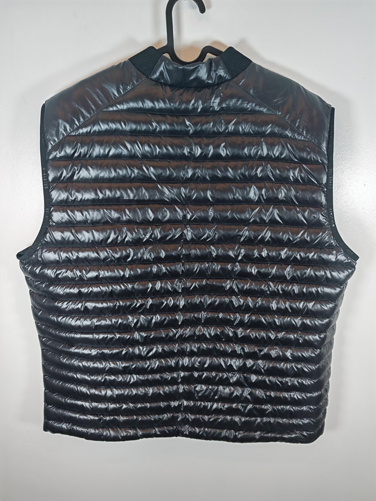 Belstaff Airframe Ultra Lightweight Down Gilet Black Puffer Vest Men's UK 50 image 2