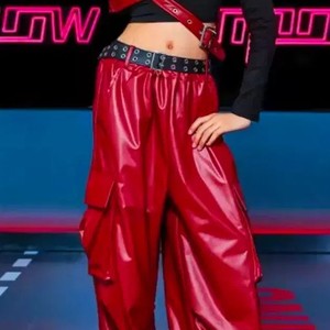 Kids Junior Leather Hip-Hop Dance Set 150 Size