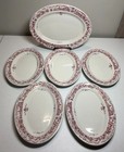 6pc Caribe China Howard Johnson's Restaurant Ware Sandwich Plates & Platter EUC — photo 3