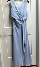 Jenny Yoo Chiffon overlay Waterfall formal gown -size 2- bridesmaid ready