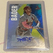 2018 HARRISON BADER TOPPS FIRE BASEBALL AUTO #FA-HB