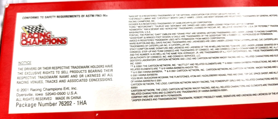 2001 NASCAR Champion Transporter Kmart Ford Racing  1/64 collector series Shrek - Image 3 of 4