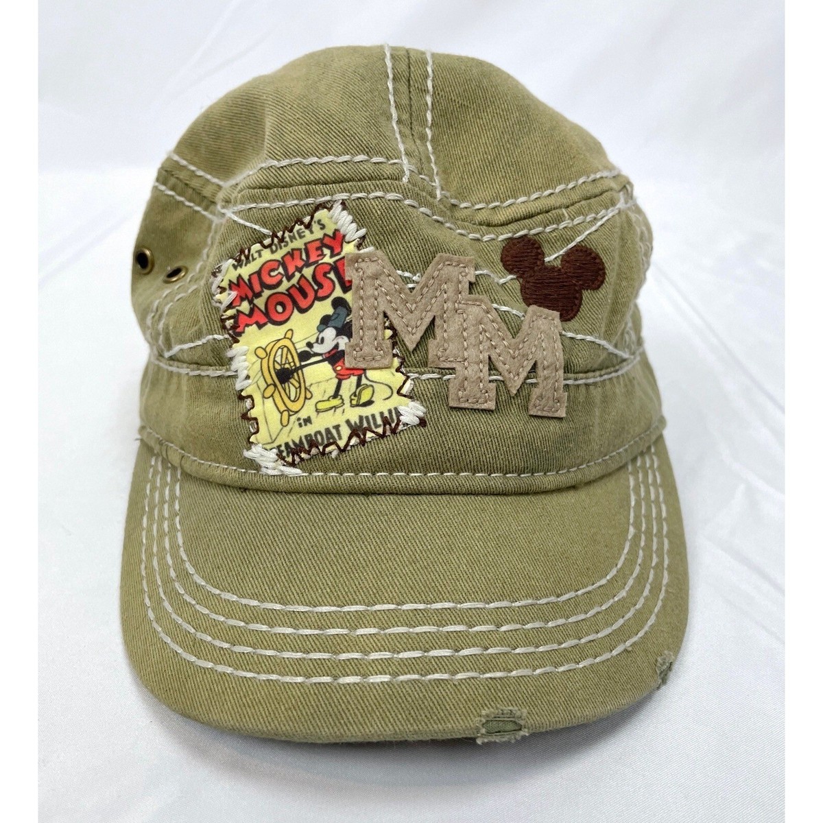 Disney Parks Green Steamboat Willie Mickey Mouse Hat  display picture 3