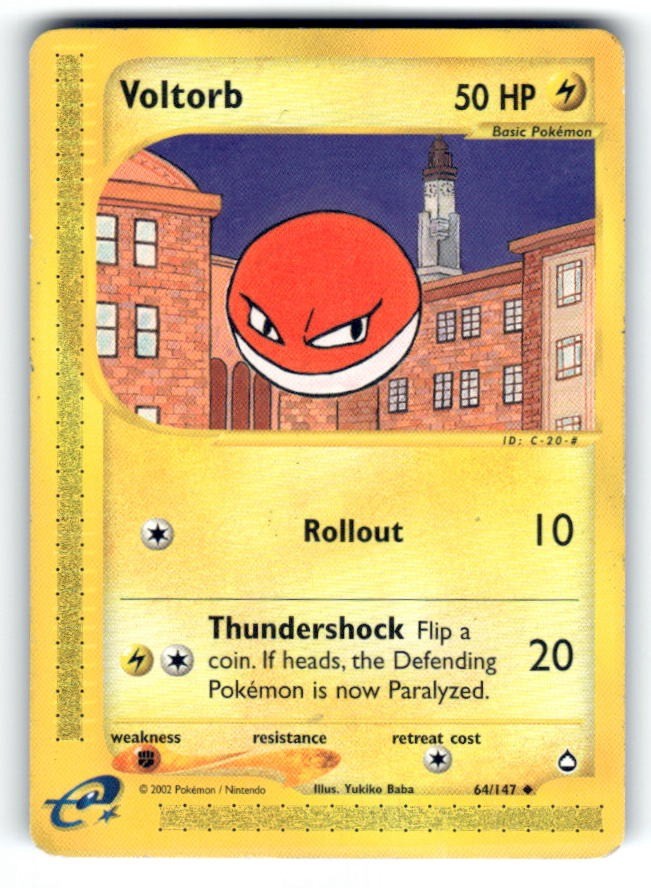 Aquapolis #064/147 Voltorb (64)