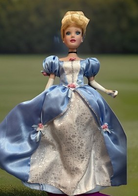Authentic Disney Brass Key 25Th Anniversary ltd. Edition 18Inch Cinderella Doll 