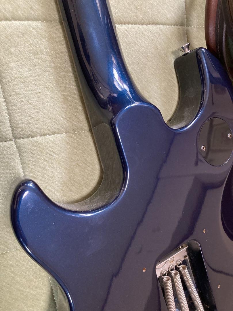 Electric Guitar Yamaha SFX-III 1980s Dark Blue Made in Japan with