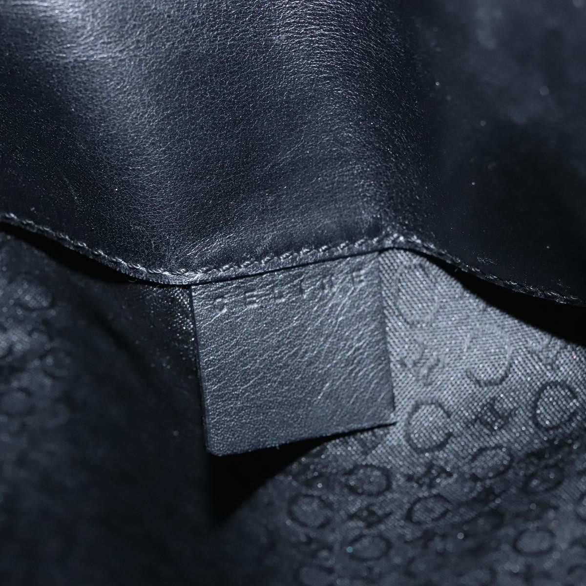 Celine C Macadam Canvas Black Handbag — image 5
