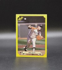 1987 Classic Yellow MIKE SCOTT Green Back Variation / Error Card #123 Astros