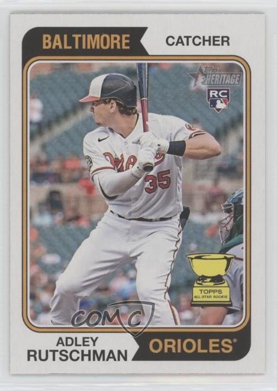 2023 Topps Heritage Adley Rutschman #7 15wb