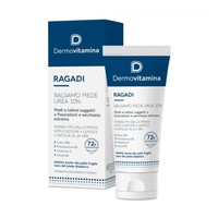Dermovitamina Ragadi - Balsamo Piedi Con Urea Al 10% Idratante, 75Ml