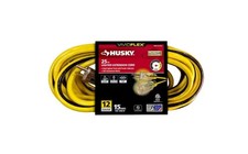 Husky VividFlex 25 ft 12/3 Heavy Duty In/Outd...