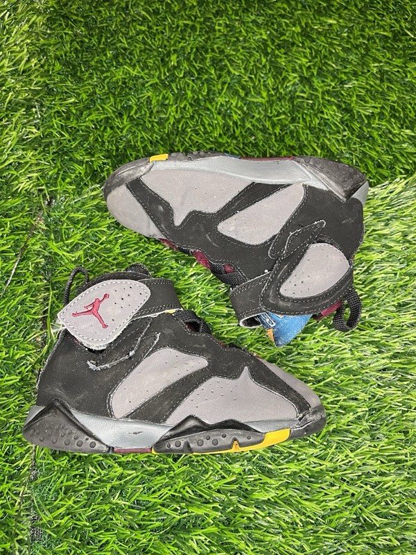 2010 Nike Air Jordan 7 VII  Retro TD Bordeaux Shoes Toddler Size 7.5c