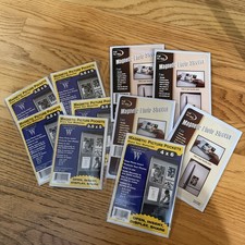 Lot of 10 - 4  X6  Magnetic Photo-pockets 5  5  X7  Magnetic Photo-pockets 5 