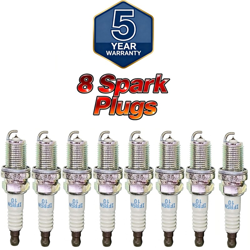 Set of 8 NEW Land Rover Range Rover Sport 4.4L 4.2L V8 Spark Plugs LR005253