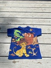 Vintage Lion King T Shirt 90s AOP Kids 4T USA Disney
