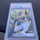 Paul Skenes 2025 Topps Chrome Black Gold Refractor SP Pirates 35/50