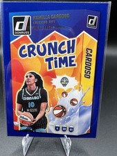 2025 Panini Donruss WNBA - Crunch Time Kamilla Cardoso #10 Press Proof Blue