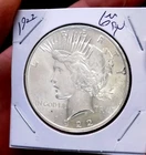 PEACE SILVER DOLLAR 1922 GEM BU BLAZING MS++++++ PQ