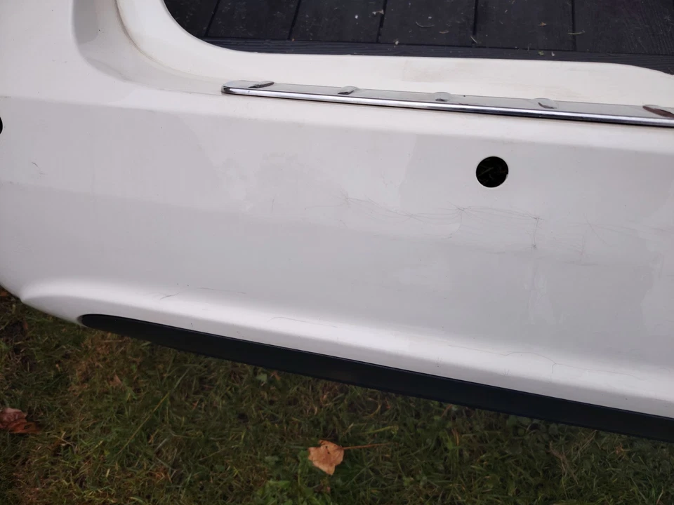 2012-2018 MERCEDES B-CLASS W246 BUMPER REAR BACK WHITE 650 COMPLETE - Image 4 of 4