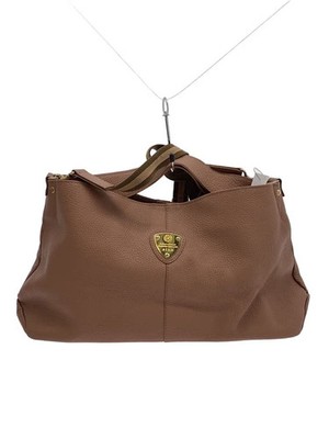 ATAO Shoulder Bag Leather BEG Corner Scratches