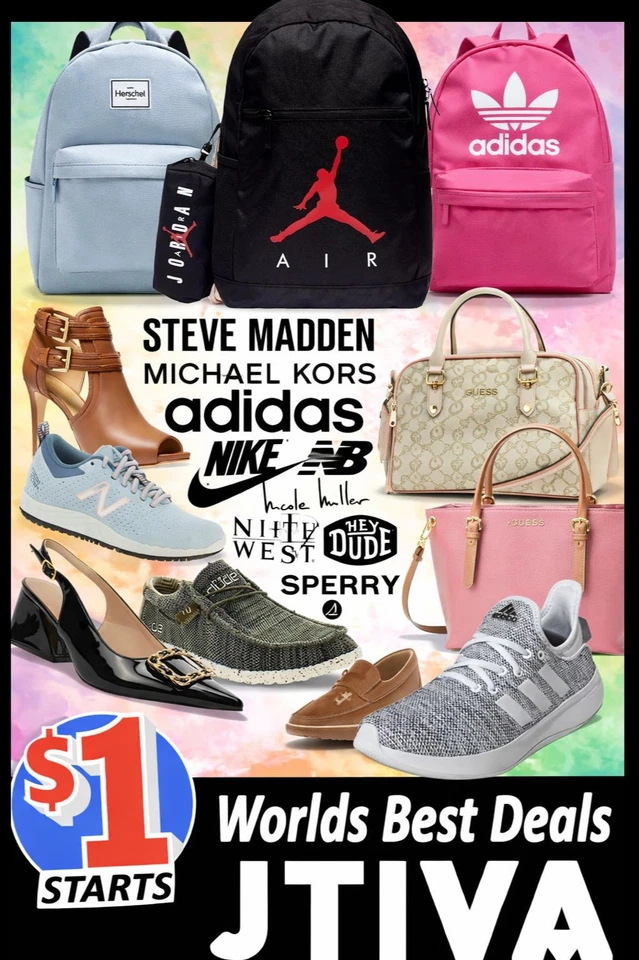 $1 Starts | Shoes, Bags, & Backpacks | Bundle Shipping Discounts