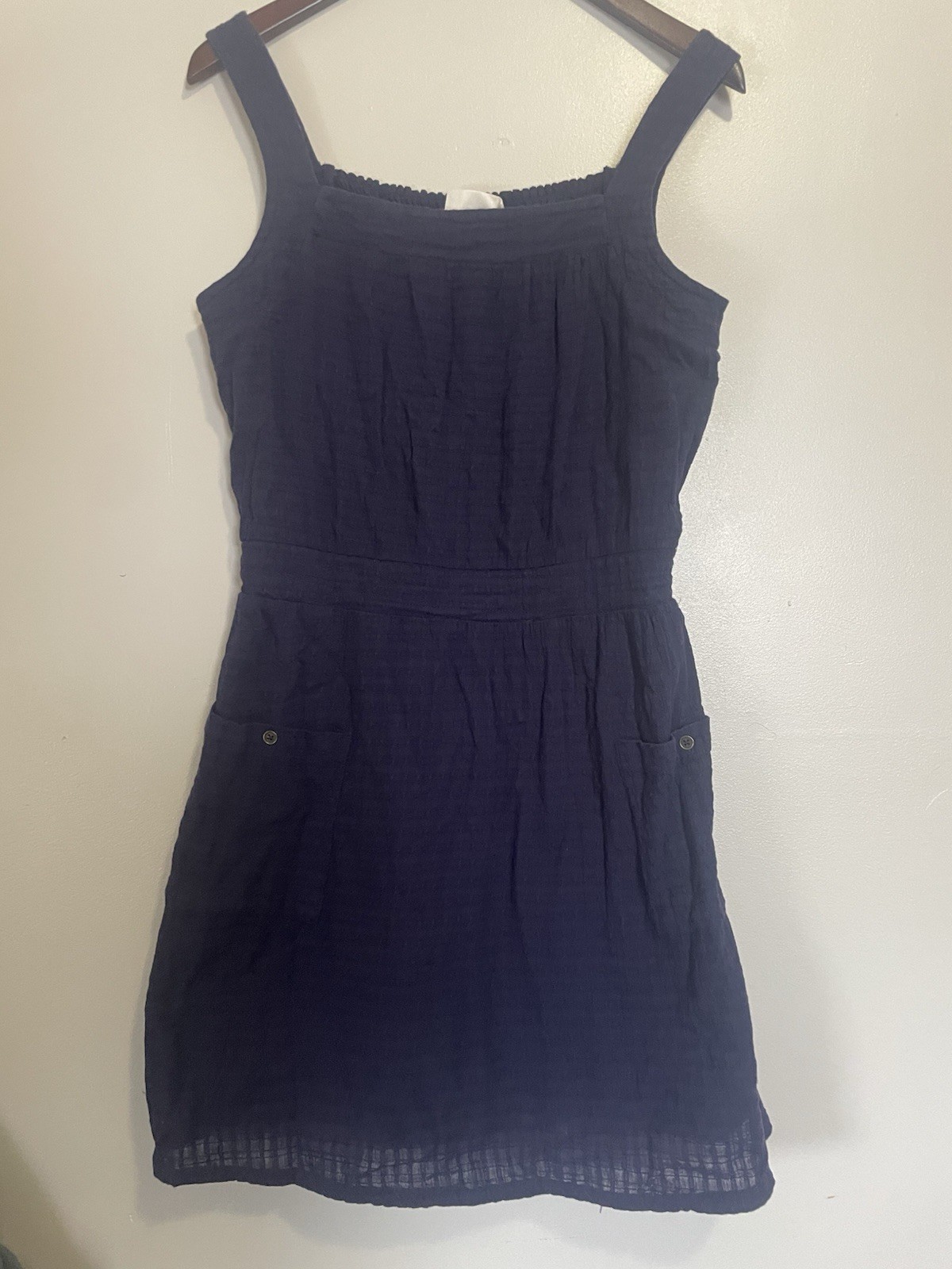 Universal Thread Navy Blue Square Neck Strappy Sl… - image 1