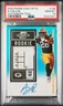 2020 Contenders Optic AJ Dillon #126 RC On Card Auto Teal Prizm /99 PSA 10