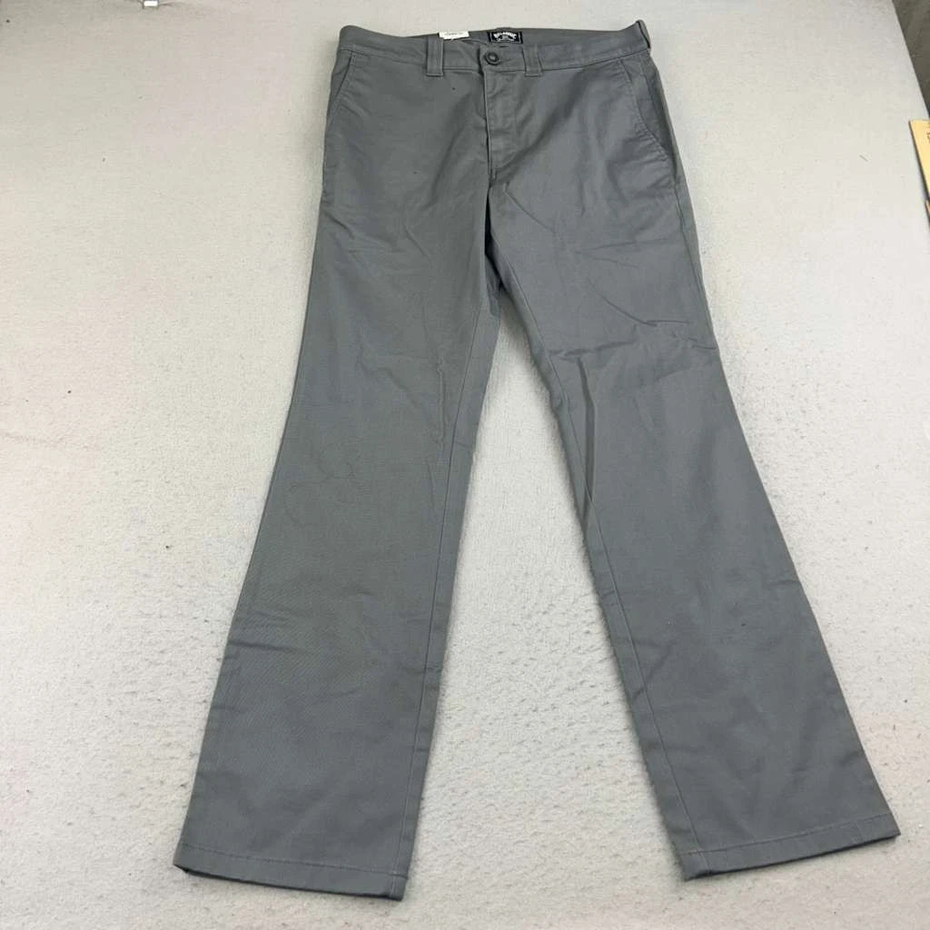 Billabong Carter Pants Mens 31X31 Gray Chino Straight Leg Lightweight NWT