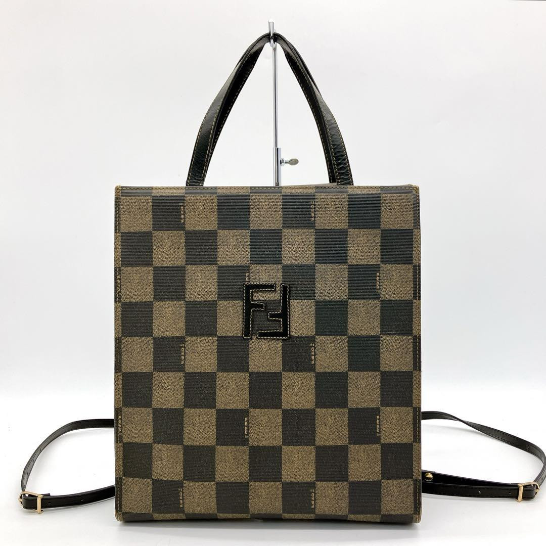 FENDI Multicolor PVC Tote Bag Authentic G02081102