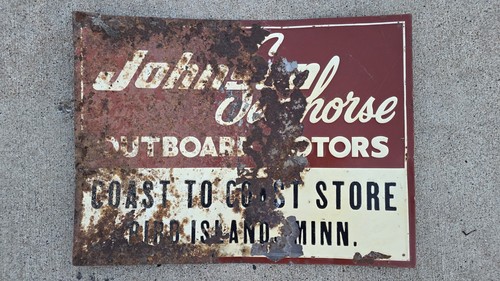 What is the age and value of a vintage Johnson outboard seahorse tradition ashtray