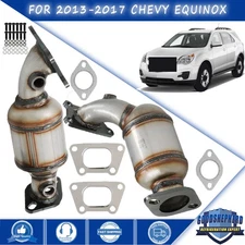 For Chevrolet Equinox 3.6L V6 2013-2017 Bank 1 ＆ Bank 2 Catalytic Converter Set