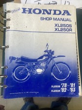 XL250R Motorcycle Repair Manuals & Literature for sale | eBay