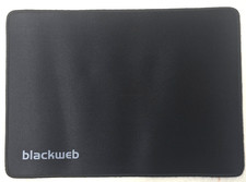 Blackweb Gaming Computer Mouse Pad. 15.5" X 11" - Black