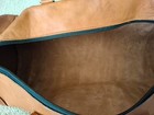 Leather Travel Duffel Bag Luggage/Gym Vintage 23"X 10" Overnight ~Weekend Travel — photo 8