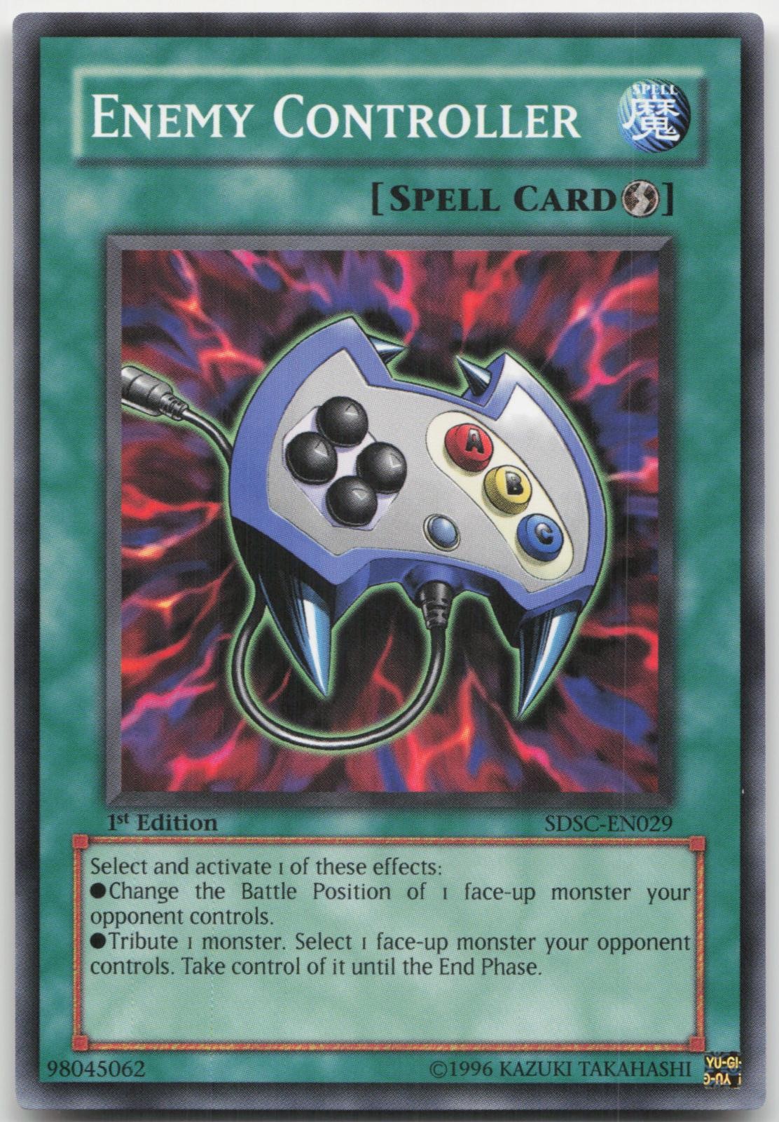 Enemy Controller SDSC-EN029 Structure Deck: Spellcaster's Command Yu-Gi-Oh