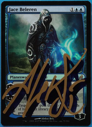 Jace Beleren FOIL Lorwyn NM Blue Rare SIGNIERTE MAGIEKARTE (ID# 505070) ABUGames