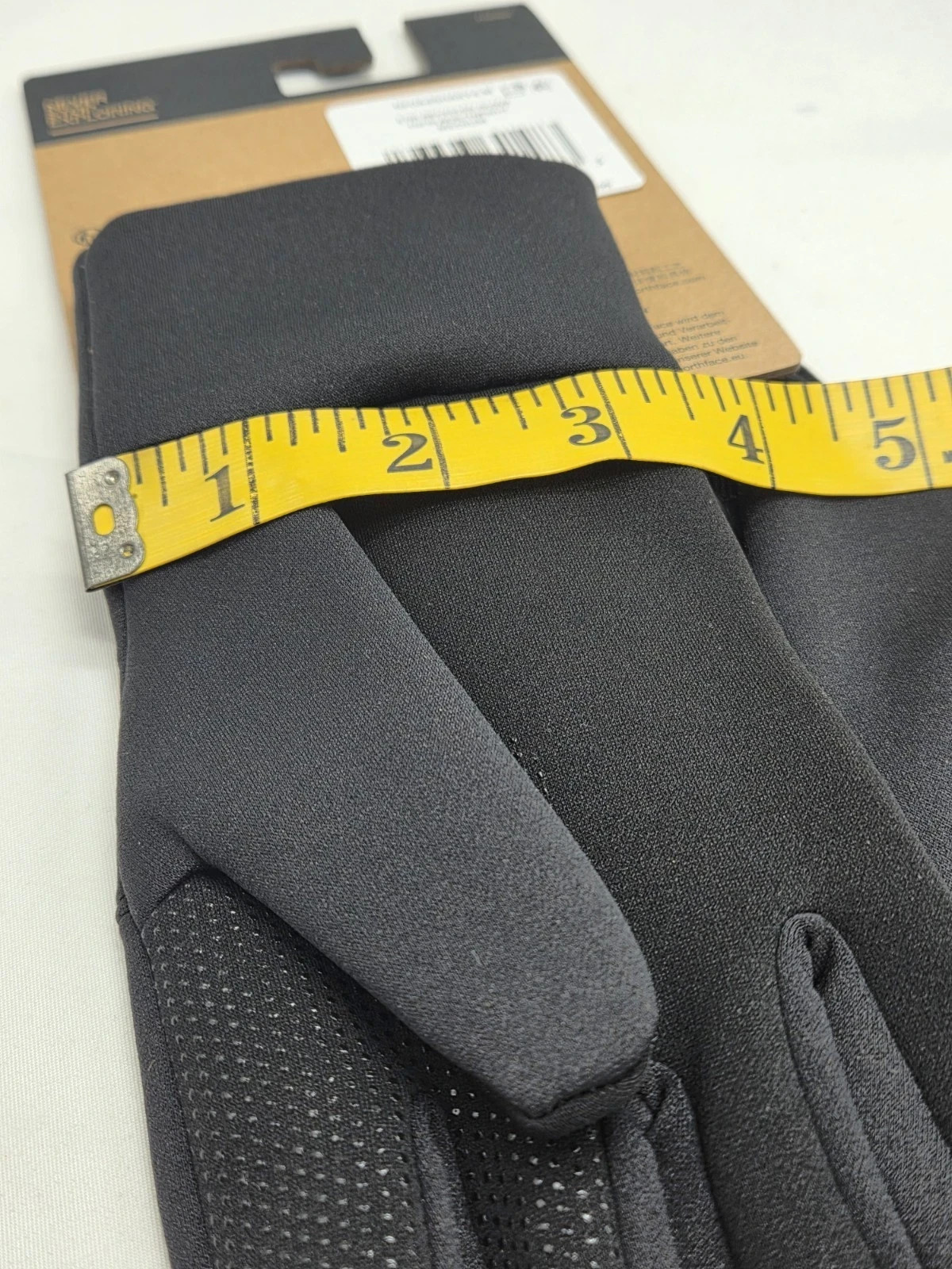 THE NORTH FACE Unisex Etip Touchscreen Recycled Black Gloves TNF - Medium NWT thumbnail 4