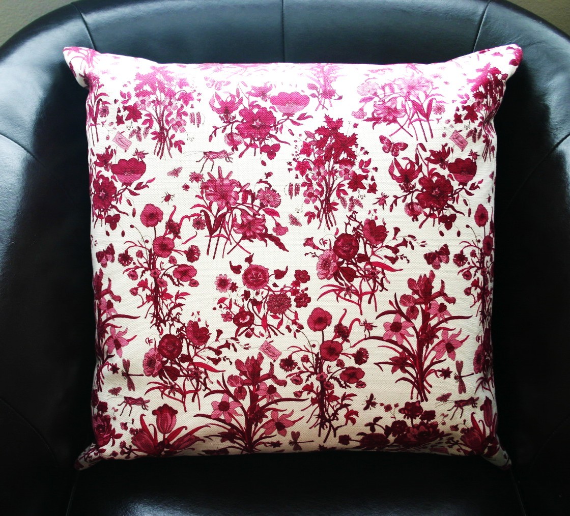 GUCCI フローラルクッション NEW Authentic GUCCI FLORA floral Decorative Pillow 19
