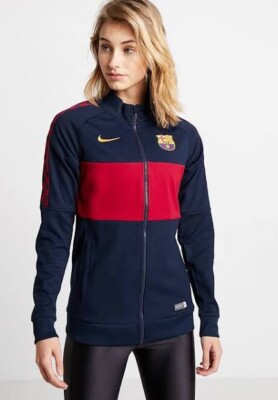 fc barcelona black and gold jacket