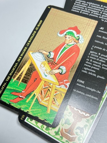 1997 Vintage Visconti Tarots Francesco Sforza Card Deck Lo Scarabeo Italy - Picture 12 of 12