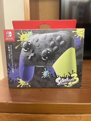 Nintendo Switch Pro Controller - Splatoon 3 Edition 45496883195| eBay