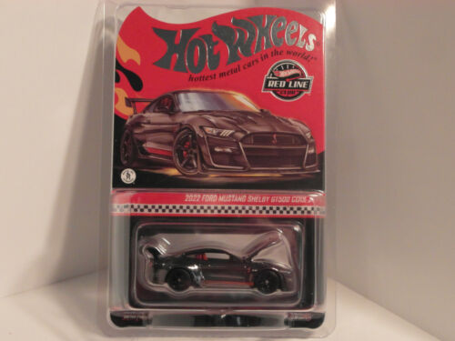 2024 Hot Wheels RLC Exclusive 2022 Ford Mustang Shelby GT500 Code Red SOLD OUT