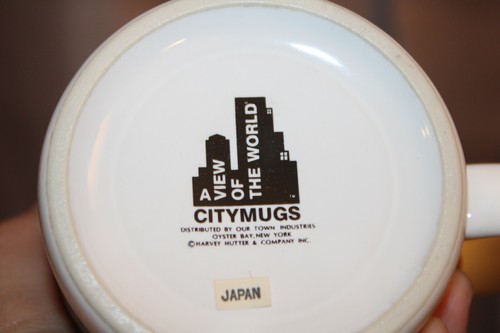 A View Of The World City Mugs SAN FRANCISCO Coffee Mug JAPAN Vintage Never Used - Picture 8 of 9