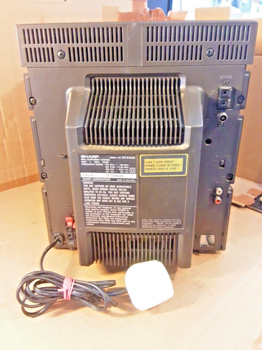 SHARP CD S450 AUDIO SYSTEM-NO SOUND PARTS/REPAIRON TEST, - Picture 5 of 10