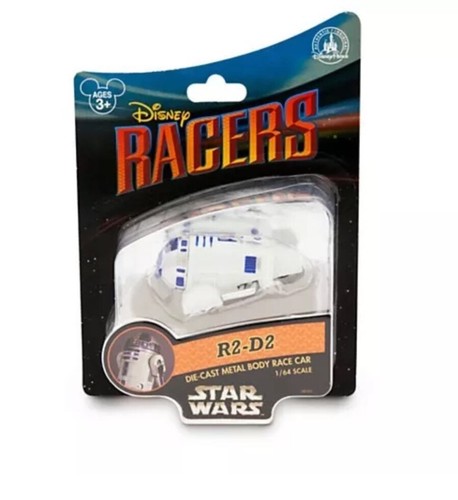 Disney Store Star Wars R2-D2 Robot Die Cast Racer Modellino Auto Giocattolo da Collezione NUOVO - Foto 3 di 3
