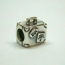 GENUINE PANDORA  ADVENTURE SUITCASE CHARM STERLING SILVER 925 ALE 790362