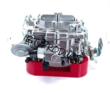 OLDSMOBILE ROCHESTER QUADRAJET CARBURETOR/CARB WORK STAND RED