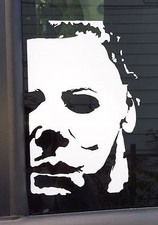 Halloween Michael Myers 12" tall Vinyl Decal Horror Jason Freddy