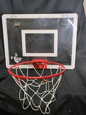 OVER THE DOOR STUMPTOWN SPORTS BASKETBALL HOOP 16 X 12”