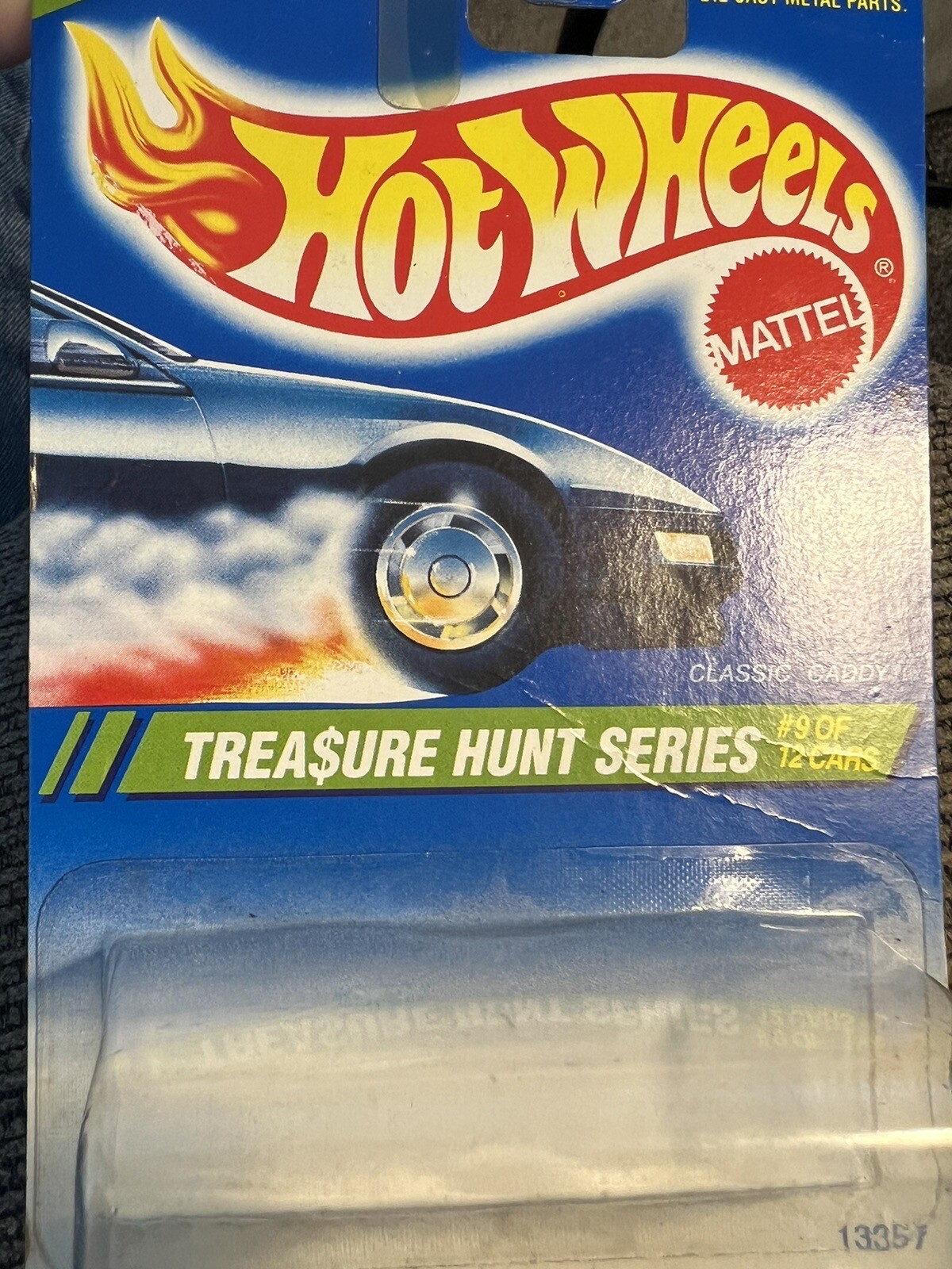 Hot Wheels 1995 Treasure Hunt Classic Caddy Card Only eBay